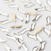 Wave Shape Crystal Flat Back Fancy Rhinestones WholesaleRhinestone